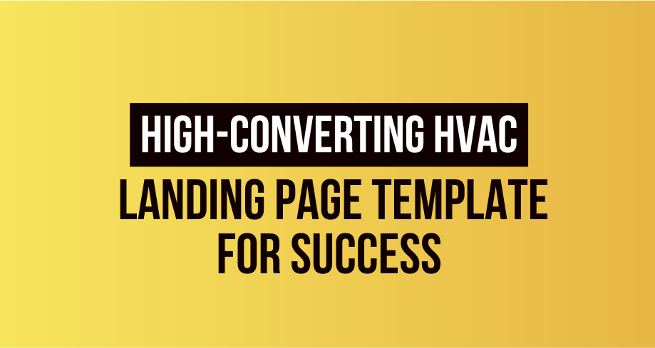 High Converting HVAC