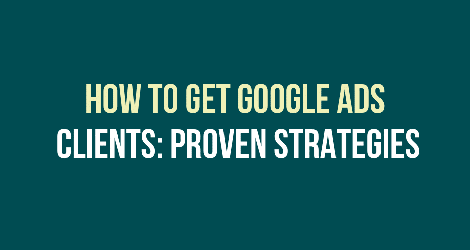 How to Get Google Ads